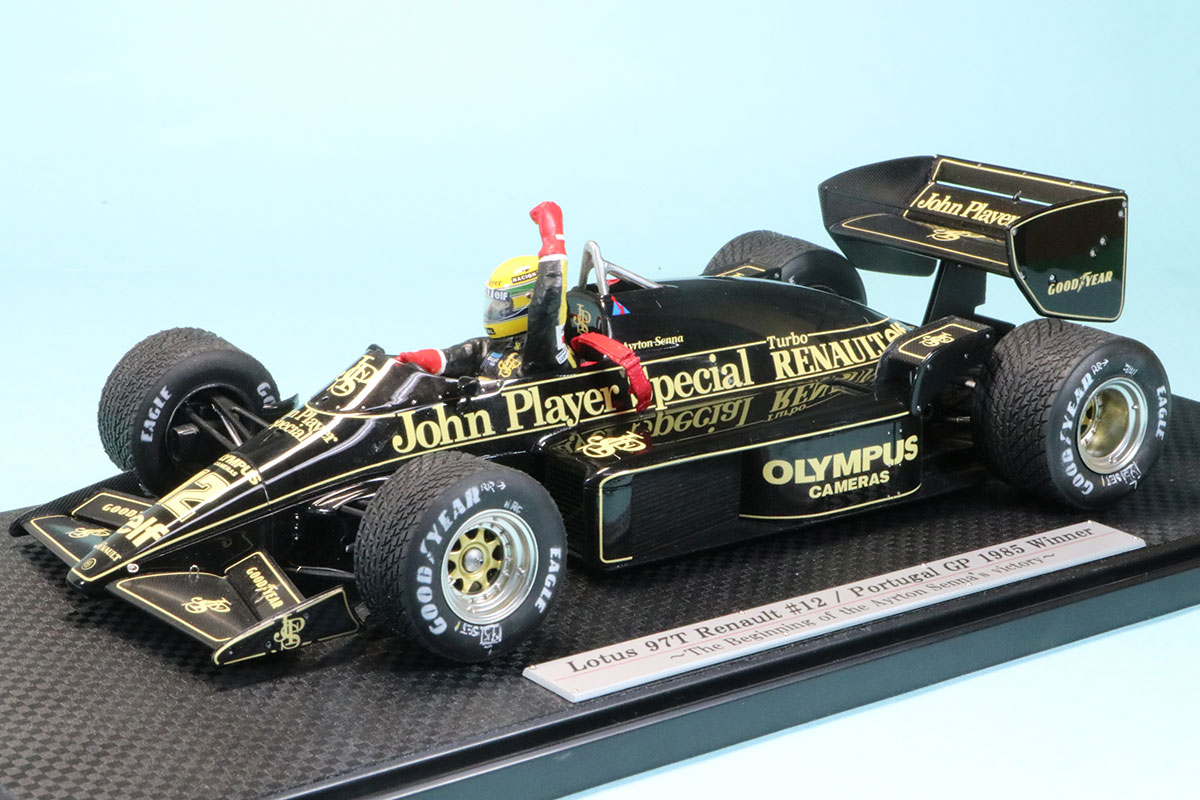 1:18 PMX ロータス 97T ポルトガルGP 1985 A.セナ-