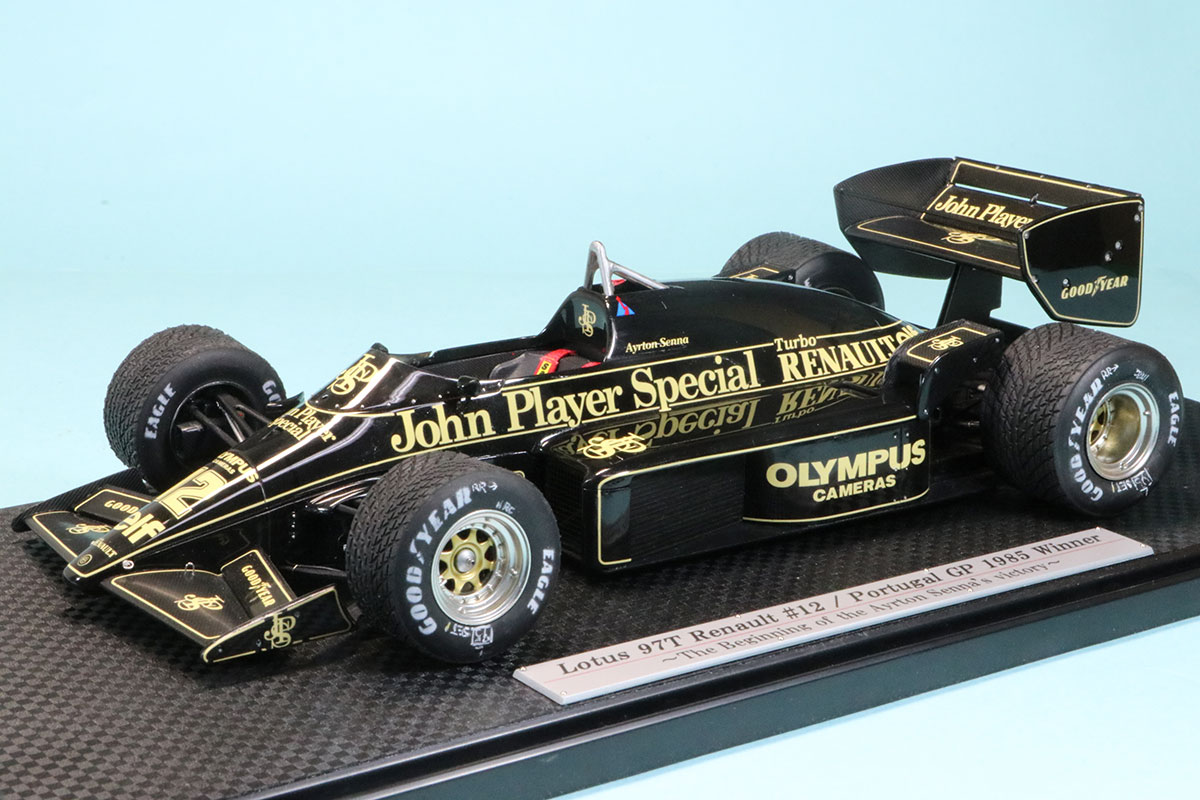 再入荷！】 1/18 PX ロータス A.セナ 優勝 ポルトガルGP1985 #12 97T 