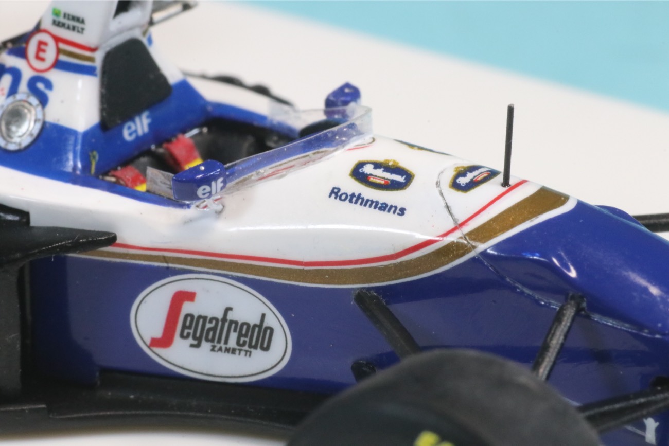 ロムファクトリー 1/43 ウィリアムズ FW16 サンマリノGP A.セナ ラストレース フルディティール　RFK536_KI