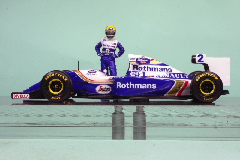 [予約]　ロムファクトリー 1/43 ウィリアムズ FW16 パシフィックGP 1994 A.セナ ハイディティール完成品  RFTMK180_Pacific_TI