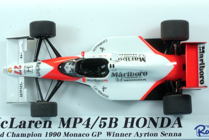 ロムファクトリー 1/43 マクラーレン MP4/5B ホンダ モナコGP 1990 Winner アイルトン・セナ RFTMK117M_TD